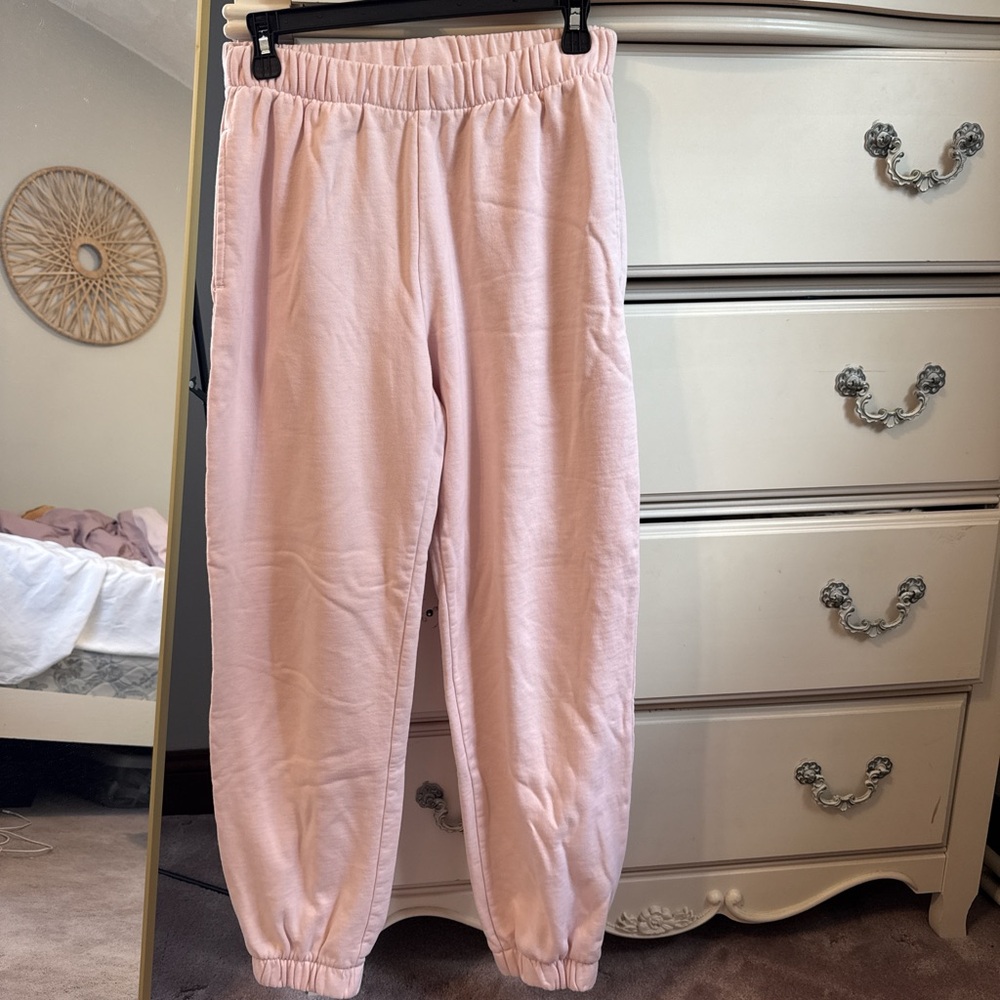 Brandy Melville Light Pink Joggers